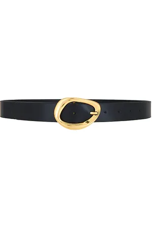 GOOD AMERICAN Classic Oval Buckle Belt in . Size S/M, XXS/XS.