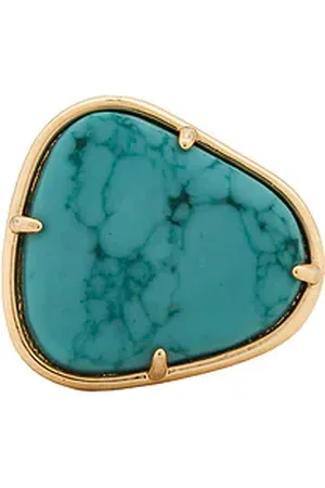 Ettika Bold Turquoise Ring in .
