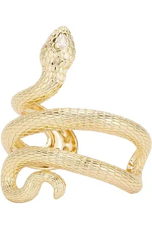 Ettika Serpent Statement Cuff in .