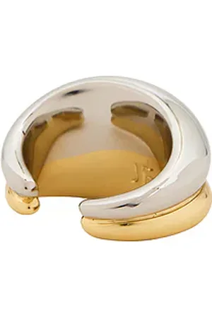 Jennifer Fisher Chavez Ear Cuff in Metallic Gold,Metallic Silver.
