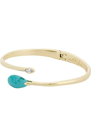Ettika Turquoise Teardrop Cuff in .