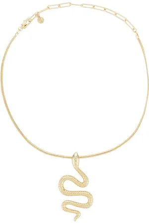 Ettika Slithering Snake Chain Choker in .