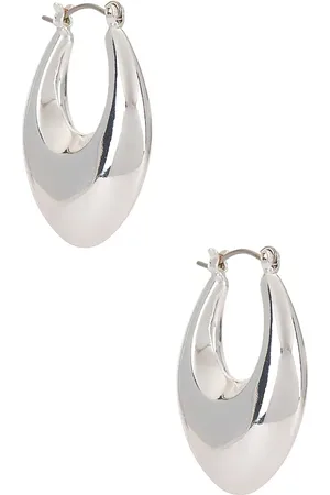 Ettika Open Teardrop Hoop Earrings in .