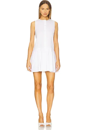 THEORY Sleeveless Button Down Mini Dress in . Size M, S, XL, XS.