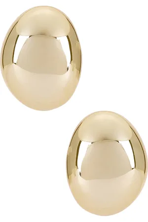 Ettika Smooth Dome Earrings in .