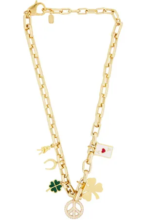 ELIZABETH COLE Lucky You Necklace in .