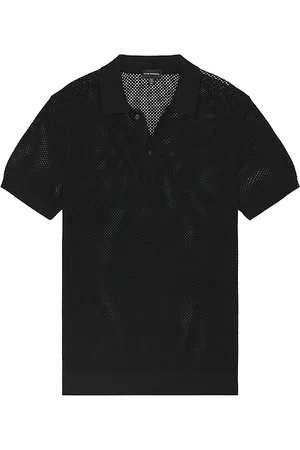 CLUB MONACO Textured Sweater Polo in . Size M, S, XL/1X.