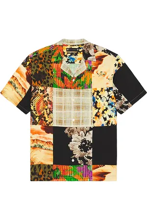 AllSaints Patche Short Sleeve Shirt in . Size M, S, XL/1X.