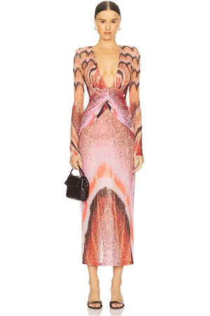 PATBO Papillon Maxi Dress in . Size 2.