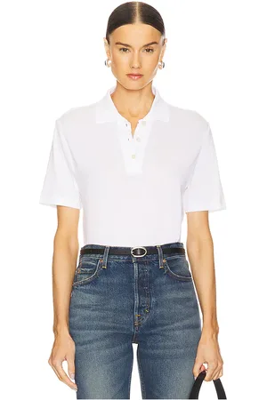 Vince Easy Short Sleeve Polo in . Size M, S, XL, XS.