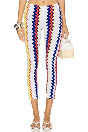 Missoni Legging in White,Red. Size 40/4, 44/8.