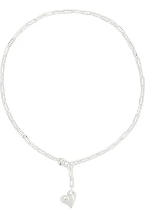 Jenny Puffy Heart Necklace in .