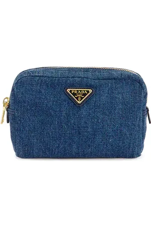 SIEDRES Prada Denim Cosmetic Pouch in .