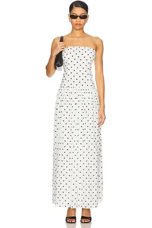 MORE TO COME Celsee Strapless Maxi Dress in . Size M, XL.