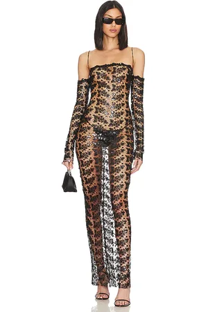 Ilkyaz Ozel Moss Dress in . Size 42/XL.