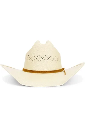 Brixton Laredo Panama Straw Cowboy Hat in . Size M.