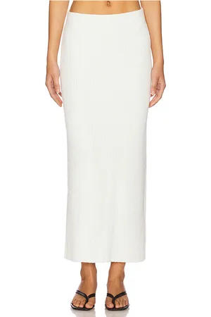 ENZA COSTA Boucle Knit Skirt in . Size M, S, XS.
