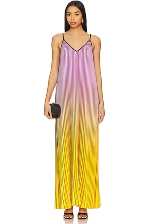 Essentiel Antwerp Haurus Maxi Dress in Rose,Orange. Size 34, 36, 38, 40.