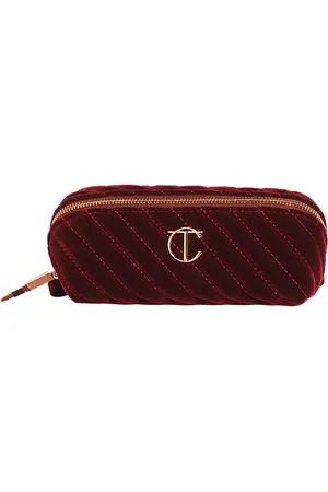 Charlotte Tilbury Velvet Bags Small Organizer Bag in .