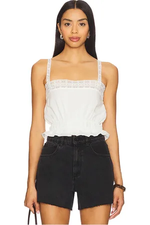 FAITHFULL THE BRAND Camille Top in . Size M, S, XL, XS.