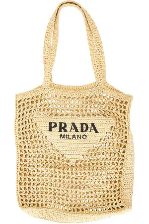 SIEDRES Prada Raffia Tote Bag in .