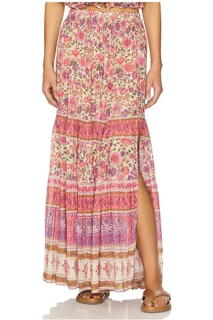 SPELL Elysian Maxi Skirt in . Size M, XL, XS.