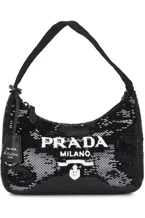 SIEDRES Prada Re-Edition 2000 Sequined Re-Nylon Mini Shoulder Bag in .