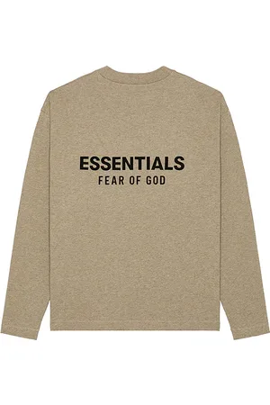 FEAR OF GOD Classic Fit Long Sleeve Tee in . Size M, S, XL, XS, XXL.
