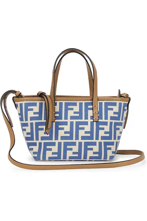 SIEDRES Fendi FF Roll Mini Shopping Tote Bag in .