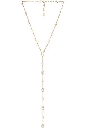Ettika Radiant Gem Lariat Necklace in .