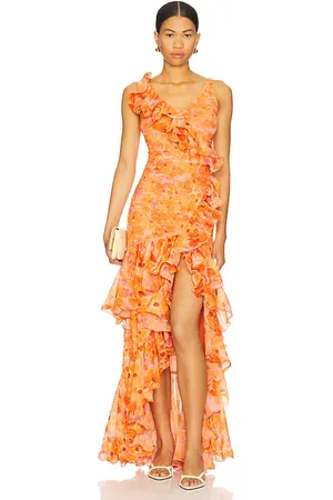PATBO Myosotis Flutter Gown in . Size 2, 6, 8.