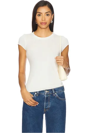 Cotton Citizen Marbella Cap Sleeve Tee in . Size M, S, XS.