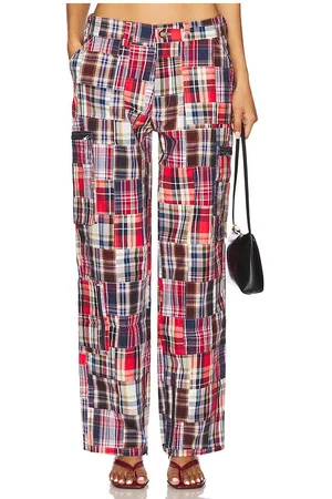 DANIELLE GUIZIO Adrian Patchwork Pant in . Size S, XS, XXS.