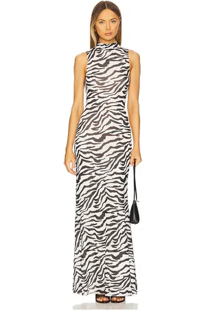 RONNY KOBO X REVOLVE Morell Dress in White,Black. Size M, S, XS.