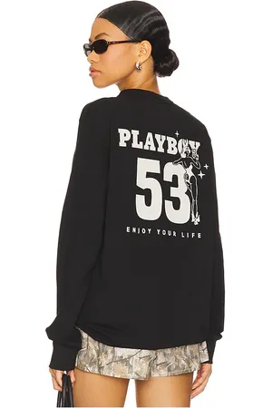 Playboy 53 Long Sleeve Tee in . Size M, S, XL/1X, XS.