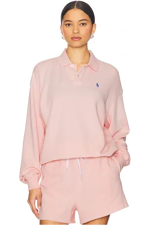 Ralph Lauren Island Fleece Long Sleeve Polo Sweatshirt in . Size M, S, XS.