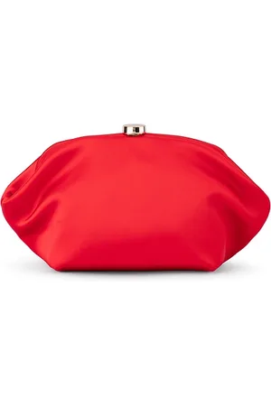 Olga Berg Karina Satin Clutch in .