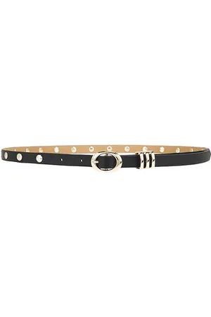 Ettika Classic Studded Skinny Belt in . Size M, S, XL, XS.