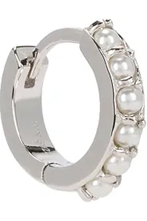 Serge DeNimes Pearl Hoop Earring in .