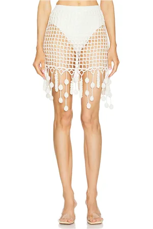 Cult Gaia Moki Crochet Coverup Skirt in . Size M.
