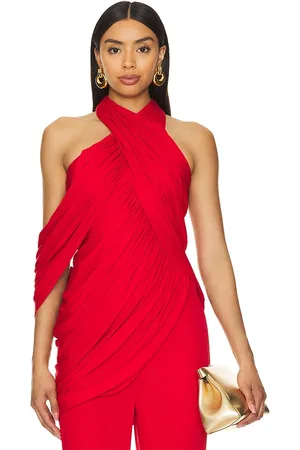 Gaurav Gupta Dimension Draped Top in . Size 8.