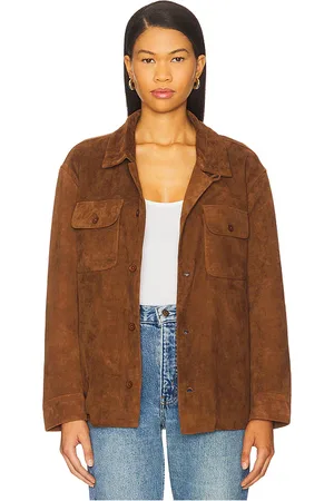 Found Suede Camp Shirt in . Size L. Also in M, S, XL, XS.