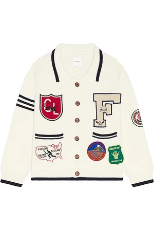 Found York Varsity Patch Collared Cardigan in . Size L. Also in M.