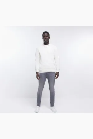 kind society Mens River Island Skinny Fit Jeans