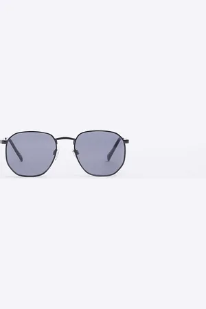 River Island Mens Tinted Lenses Round Sunglasses