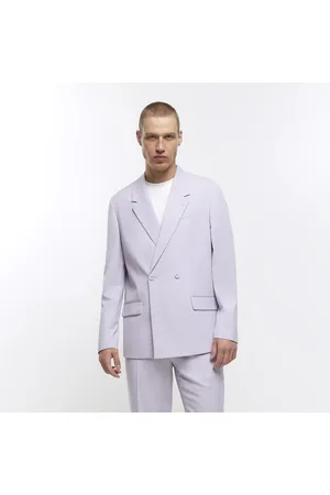 Slim Baroque Velour Suit Jacket