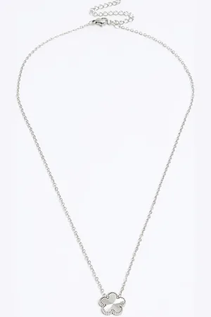 River Island Womens Flower Necklace