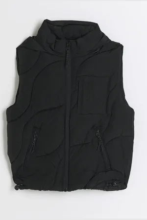 River Island Boys Wave Padded Gilet