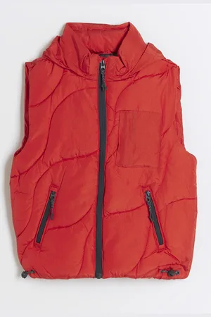 River Island Boys Wave Padded Gilet