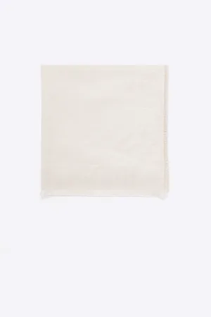 River Island Womens Metallic Monogram Lightweight Scarf